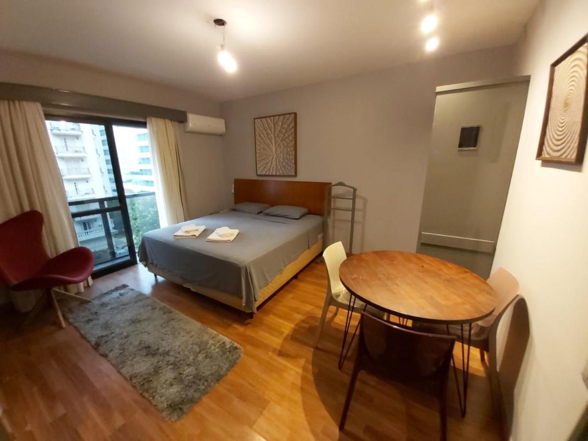 圣保罗 Elegant Flat Jardins - Garagem, Ar Cod,酒店 外观 照片